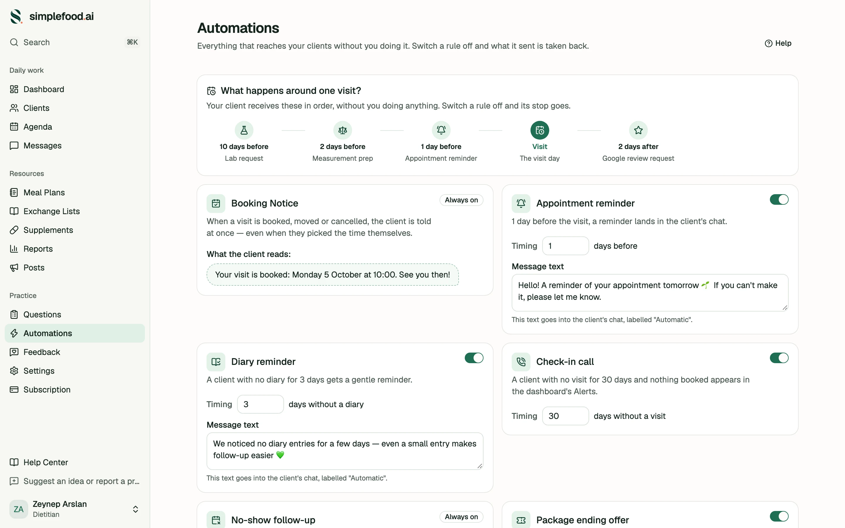 It works while you're away — screenshot