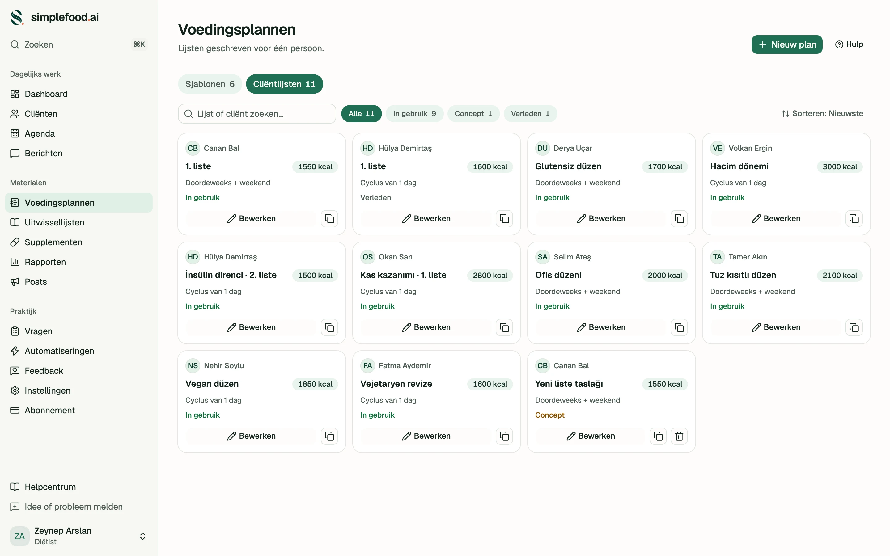 Honderden lijsten die zich opstapelen? — schermafbeelding